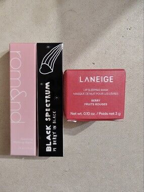 Romand Korean Lip Balm Plus Laneige Lip mask